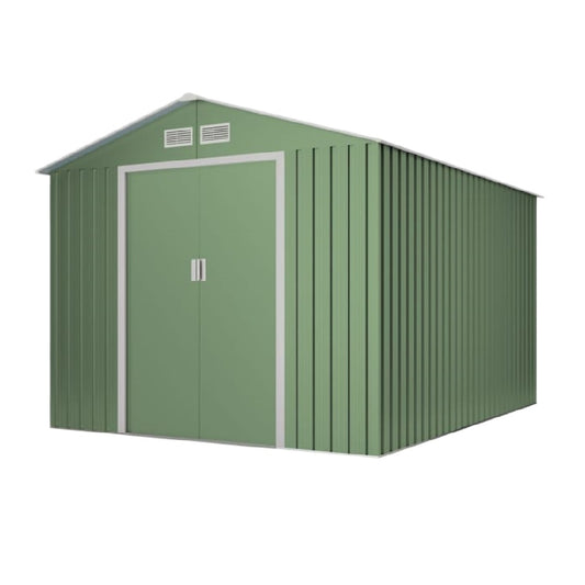Abri de jardin en métal pour extérieur - Protection des outils et équipements - Acier galvanisé - 200 x 150 x 190
