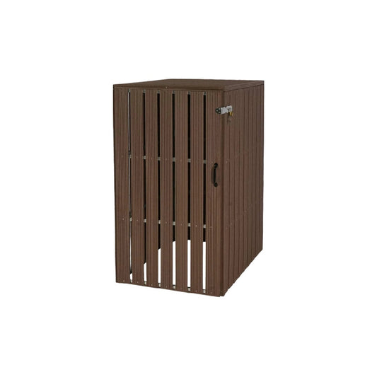 Armoire de rangement en bois composite pour terrasse - 40 x 40 x 90